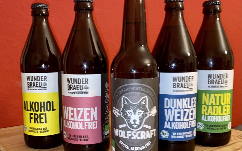 Wunderbräu Wunderbraeu Alkoholfre, Weizen, Naturradler Dunkles Weizen Bierprediger wolfscraft brutal